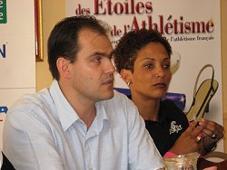 Mr Chevallier et christine Aaron