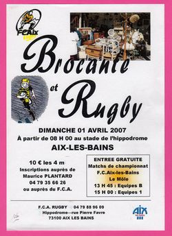 rugby aix les bains