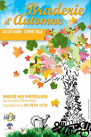 braderie d'automne aix les bains