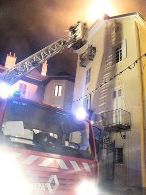 Photos exercice securite incendie centre ancien chambery