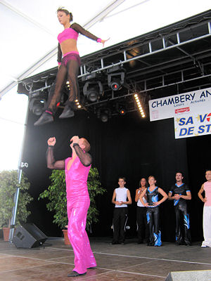 rock acrobatique foire de savoie