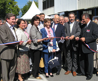 ruban inauguration foire de savoie