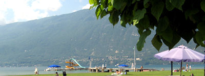 plage Aix les Bains