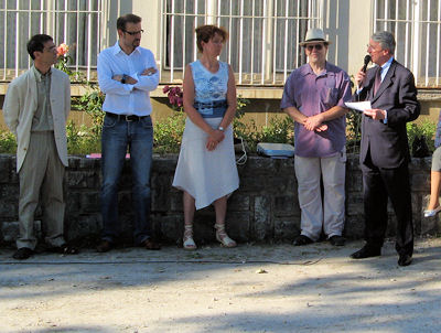 Remi Thuau prefet de la Savoie à l'inauguration de l'enaai