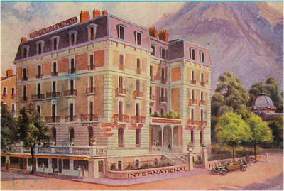 Renovation de l'Hotel International Aix les Bains, le chantier vu de l'interieur