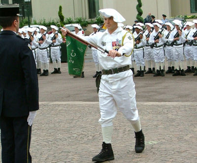 Passation de commandement au 13eme BCA