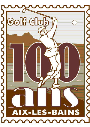 timbre centenaire golf aix les bains