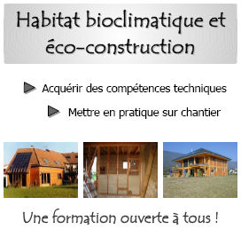 formation eco-construction