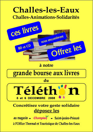 telethon challes les eaux