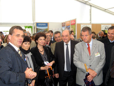 Inauguration de la Foire de Savoie : agriculture, tramway, Val d'Isre 2009 et Phare