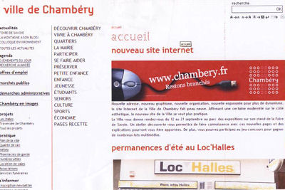 site www.chambery.fr