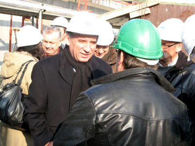 bayrou visite chantier