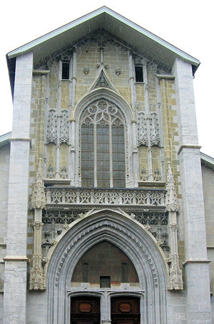 façade cathedrale chambery