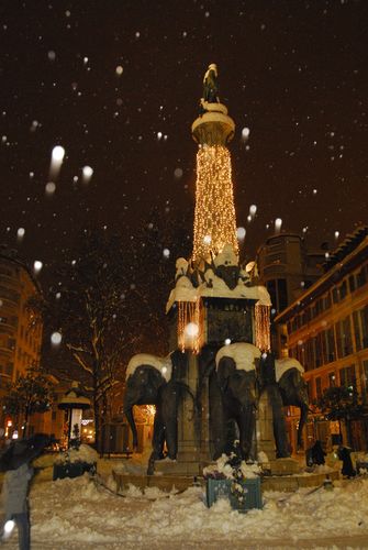 Chute de neige record  Chambry