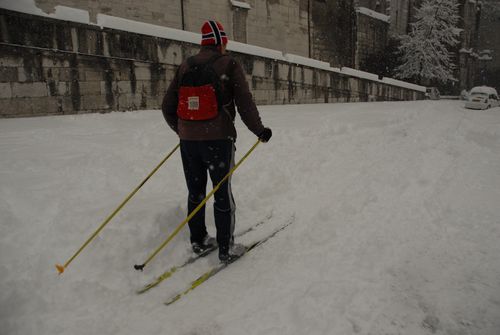 Chute de neige record  Chambry