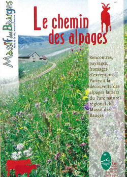 depliant chemin alpages bauges