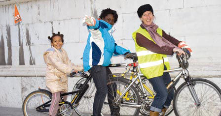 cycliste femme