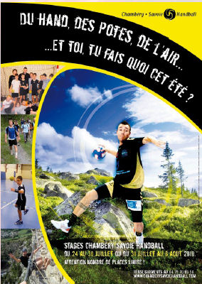 stage handball chambery Savoie