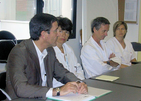 Guy Pierre Martin Dr Victoire Cabaud et Dr Christian CARMAGNAC 