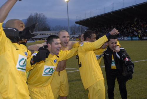 match foot  Chambry-Brest