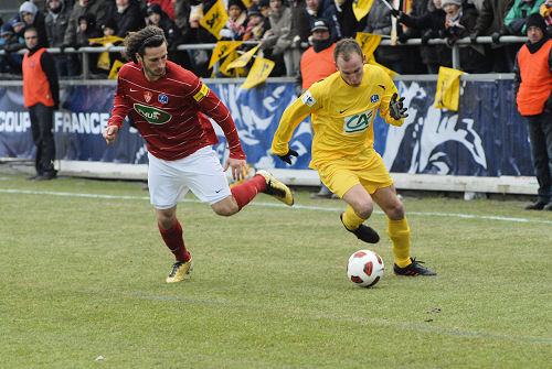 match foot  Chambry-Brest