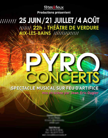 pyroconcerts Aix les Bains