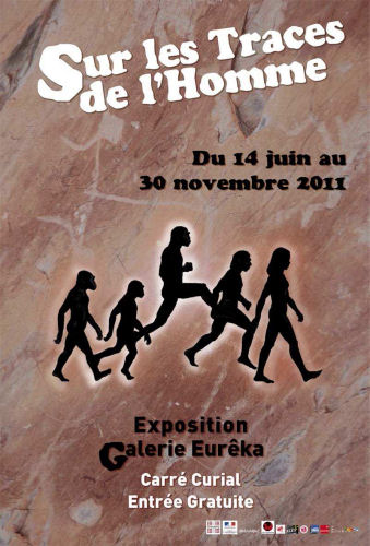 exposition sur les traces de l'homme