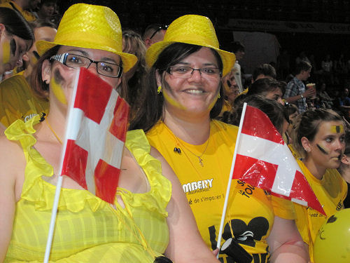 supporters  Chambéry Savoie Handball 