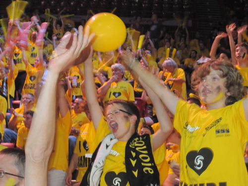 supporters  Chambry Savoie Handball 