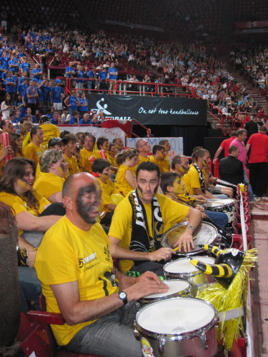 supporters  Chambry Savoie Handball 