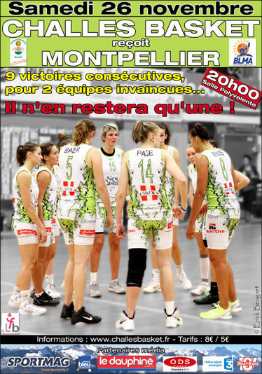 challes basket montpellier