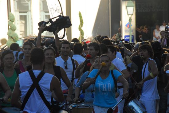 fete aix les bains pour Christophe lemaitre