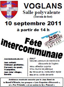 fete intercommunale