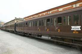wagons train historique modane Turin