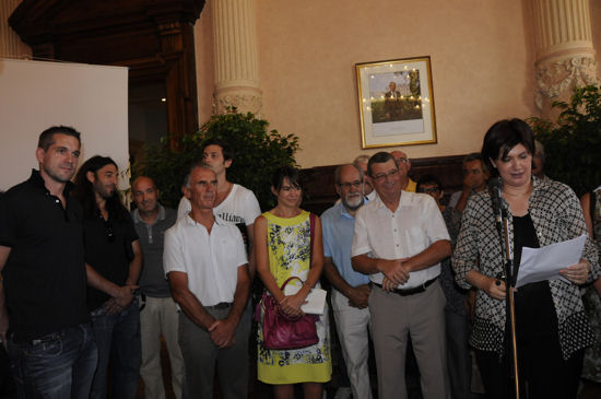 medailles olympique discours maire chambery