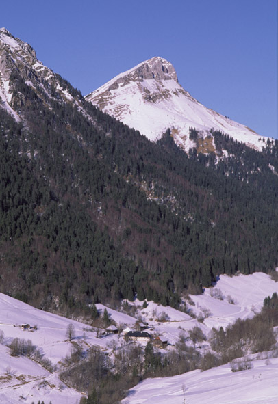 colombier dans les Bauges aus Aillons