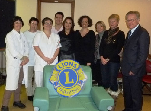 fauteuil lions club