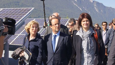 François Hollande en savoie