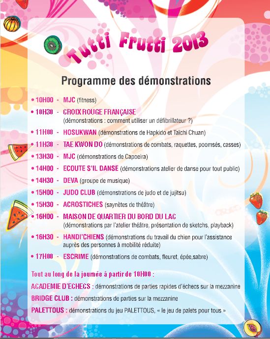 tutti frutti aix les bains