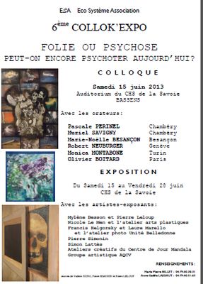 colloque folie psychose en savoie