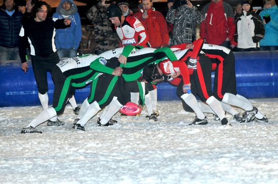 rugby a 7 sur neige