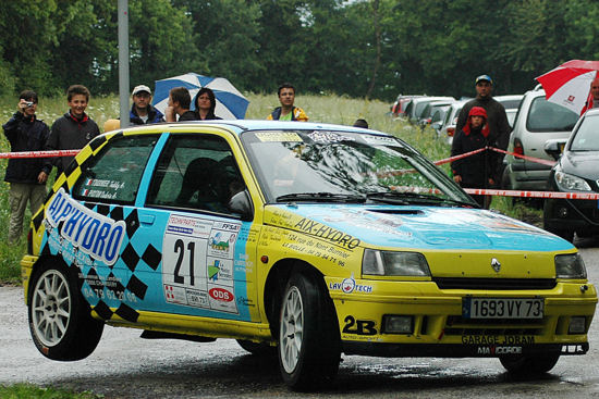 voiture rallye de l4pine Mont du Chat