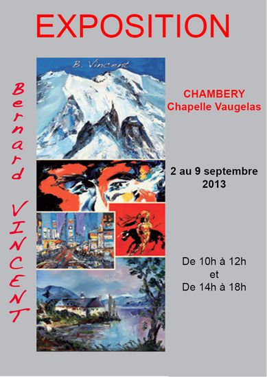 exposition bernard vincnet