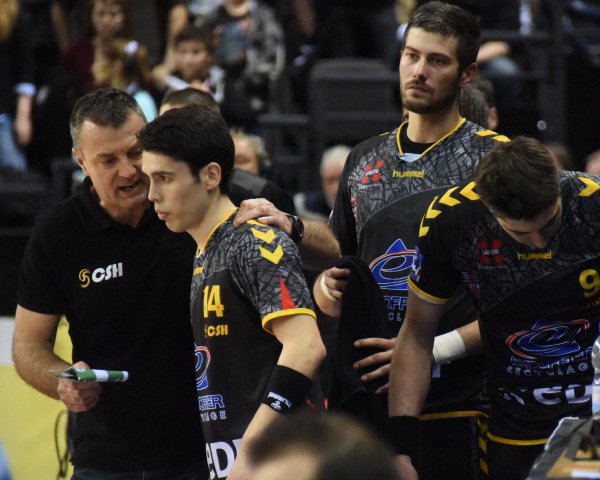 Chambry Savoie Handball face  Nantes