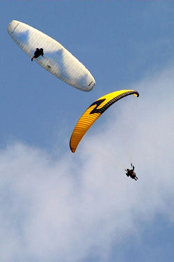 voltige parapente