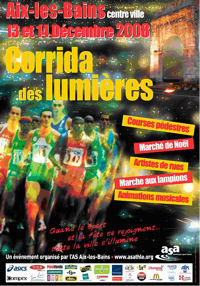 corrida lumieres aix les bains