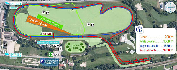 parcours championnat de france cross country aix les bains