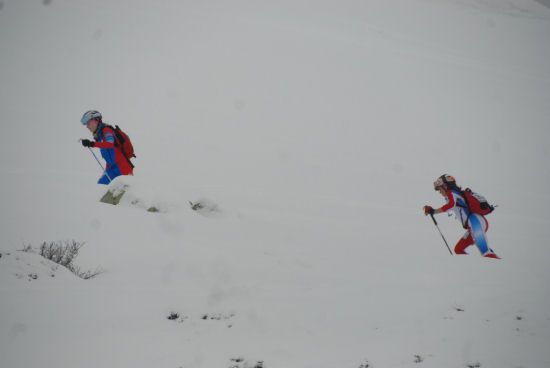 Pierra Menta dans le brouillard