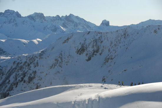 Pierra menta course au sommet