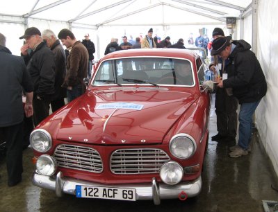 volvo rallye neige et glace